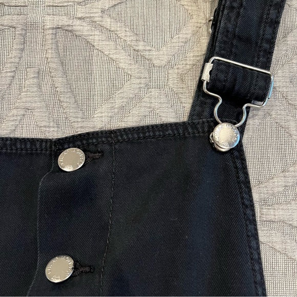 Cheap Monday Black Loose Fitting Overalls - Picture 3 of 9